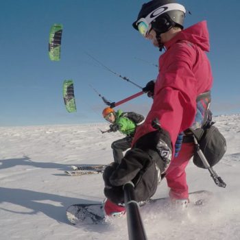 SNOWKITING KITE ŠKOLA KIT4FUN KITING KITE KURZ